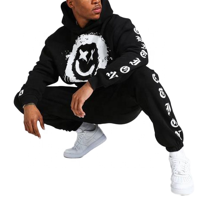 Finch Garment Custom Tracksuits For Man Printing Training Wear Custom Sweatsuit With Logo Jogging Men&#39;s 